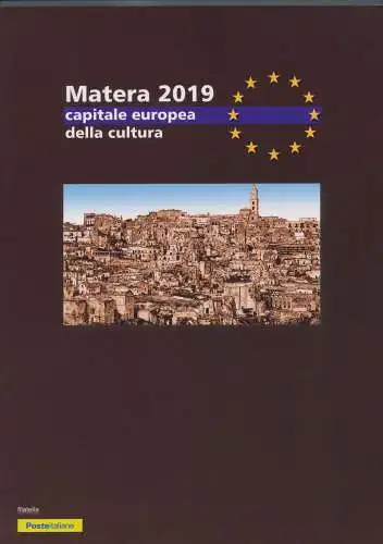 2019 Italien - Republik, Folder - Matera Kulturhauptstadt Nr. 634 - postfrisch**