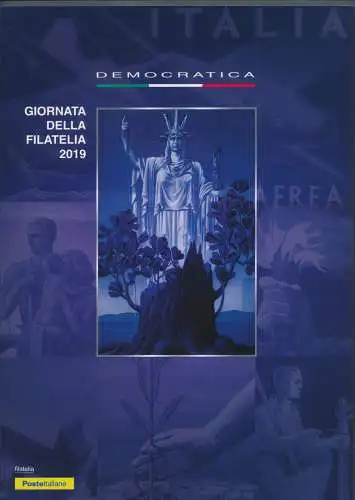 2019 Italien - Republik, Ordner, demokratische Serie Nr. 649, postfrisch**