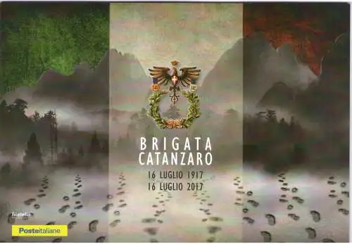 2017 Italien - Republik, Folder - Catanzaro-Brigade Nr. 529 - postfrisch**