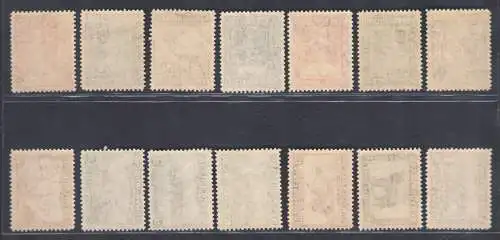 1941-44 Neufundland, Stanley Gibbons n. 276/89, postfrisch**
