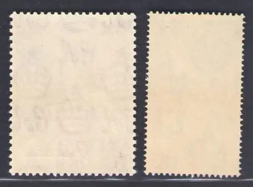 1948 Gibraltar, Stanley Gibbons Nr. 134/35 - postfrisch**