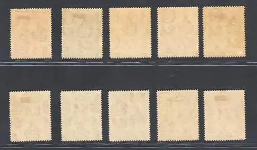 1933 Swasiland, Stanley Gibbons n. 11/20 - MH*