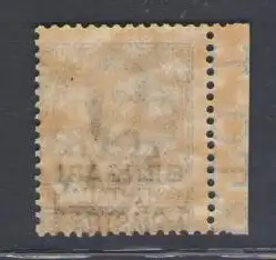 1926 Levante - Bengasi 1 Platte auf 25 Cent blau - Nr. 1 - postfrisch**