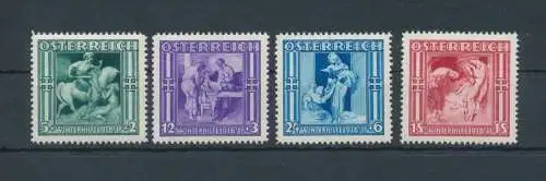 1936 ÖSTERREICH - Nr. 485/488 - Winterrettung - postfrisch**