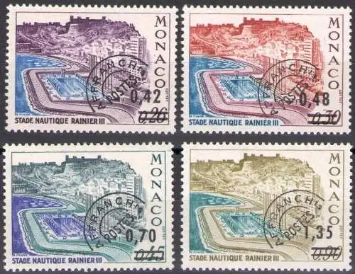 1975 München Vorab storniert 4 Val Nr. 34/37 mnh/**