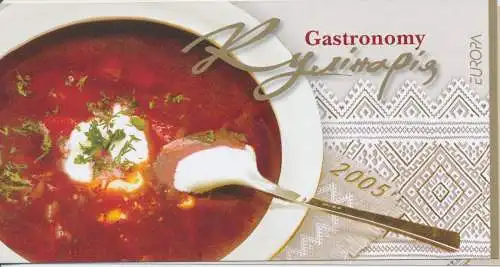 2005 EUROPA CEPT Ukraine Gastronomieheft postfrisch**