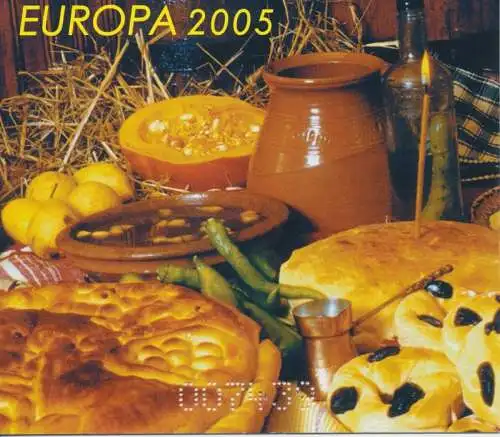 2005 EUROPA CEPT Bulgarien Gastronomieheft postfrisch**