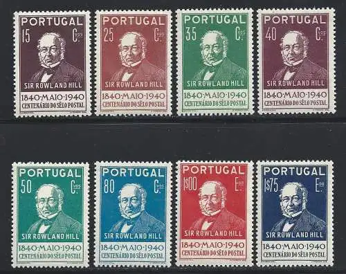 1940 PORTUGIESIEN, Nr. 600/607 8 MNH/** Werte