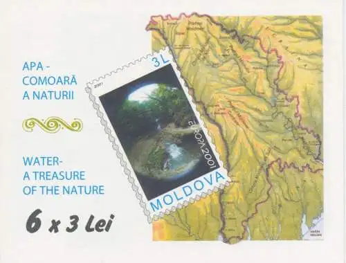 2001 EUROPA CEPT Moldawien Heft postfrisch**