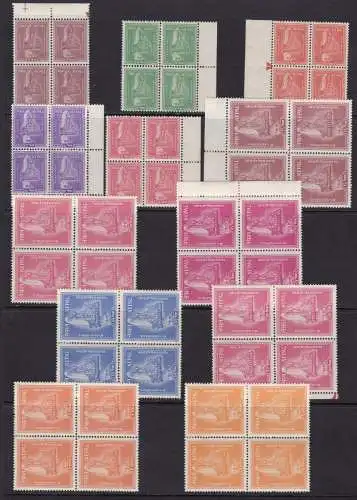 1957 NEPAL, SG Nr. 103/114 Nepalesische Krone 12 MNH/MLH Werte