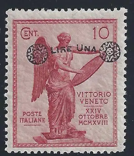 1924 KÖNIGREICH, Nr. 159 mnh/** verschobener überdruck