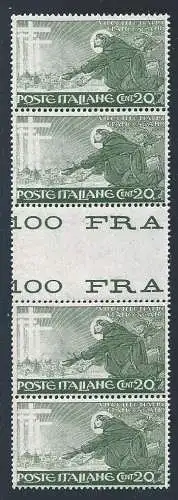 1926 Italien - Königreich, Nr. 192 20 Cent. grün INTERSPACE MNH/**