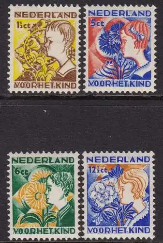 1932 HOLLAND/NIEDERLANDE - Nr. 245/248 4 MNH/** Werte