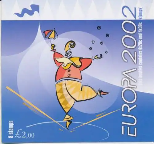 2002 EUROPA CEPT Zypern Zirkusheft - postfrisch**