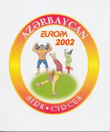2002 EUROPA CEPT Arzerbaigian Zirkusheft postfrisch**