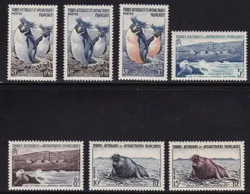 1956 TAAF - YvertT 2/7 postfrisch**