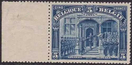 1915 Belgien - COB-Katalog Nr. 147 - Verschiedene Personen - 5 Franken FRANKEN - POSTFRISCH**