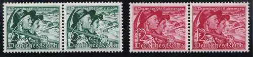 1938 Deutschland/Deutsches Reich, Nr. 625/626 postfrisch/**