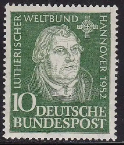 1952 DEUTSCHLAND - Nr. 36 postfrisch/**