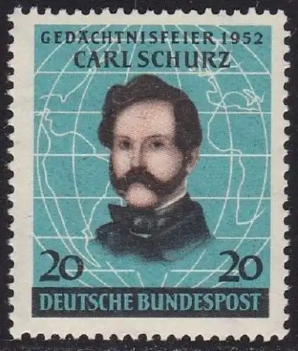 1952 DEUTSCHLAND - Nr. 41 postfrisch/**