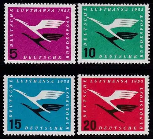 1955 DEUTSCHLAND - Nr. 81-84 postfrisch/**