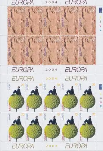 2004 EUROPA CEPT Armenien Minifos Le Vacanze MNH**