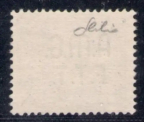 1947 TRIEST A Signatasse 5 Lire violett ohne Wasserzeichen zentriert 4A Cilio