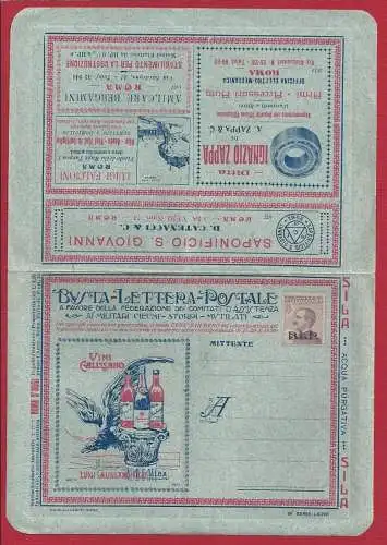 1922/23 KÖNIGREICH, BLP Nr. 10 50 Cent. lila SONDERTASCHE NEU - KOMPLETT