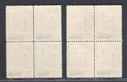 1934 SAN MARINO Palazzetti in Quartina Nr. 184/85 mnh/** Zertifikat. Giulio Bolaffi