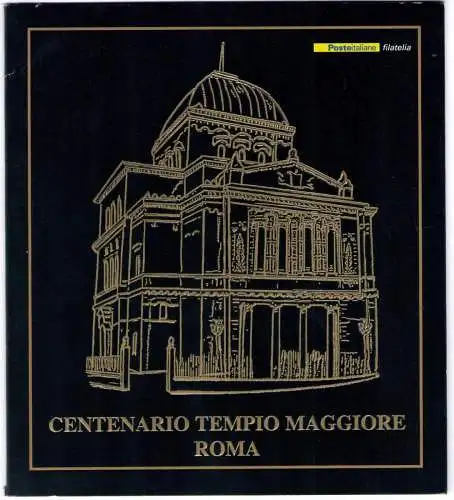 2004 Italien - Republik, Folder - Tempio Maggiore Rom - postfrisch**