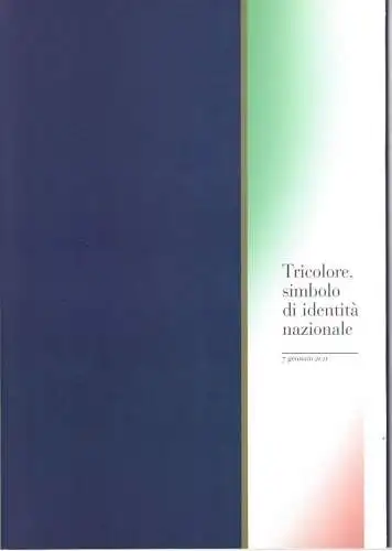 2011 Italien - Republik, Folder - 150. Unità d'Italia Tricolore - postfrisch**