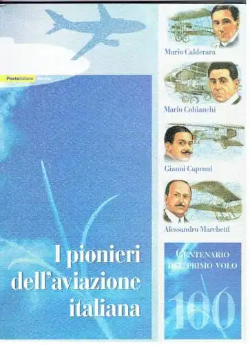 2003 Italien - Republik, - Folder - Centenario del First Flight Nr. 64 MNH**