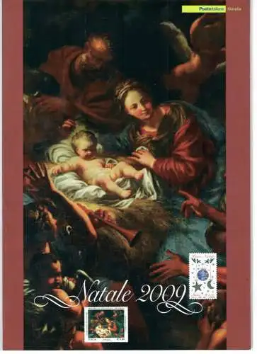 2009 Italien - Republik, Folder - Weihnachten Nr. 213 mnh**