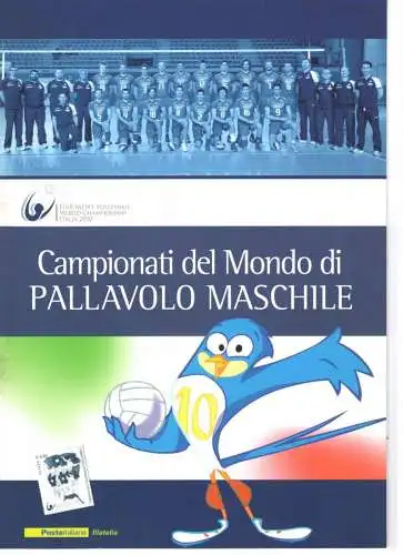 2010 Italien - Republik, Folder - Herrenvolleyball Nr. 237 mnh**