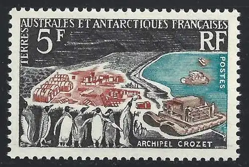 1963 TAAF/FRANZÖSISCHE ANTARKTIS - YT Nr. 20 mnh**