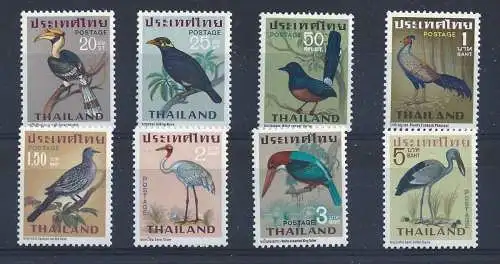 1967 Thailand - SG 562-569 BÖGEL 8 MNH Werte**