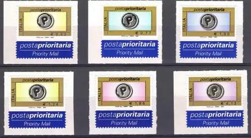 2003 Prioritätspostrepublik Komplette Serie 6 Werte Nr. 2764/2769 postfrisch**