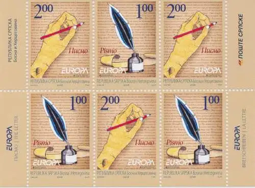 2008 EUROPA CEPT Bosnien-Serbien postfrisch**