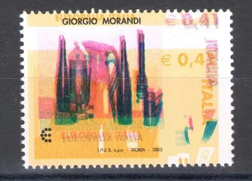 2003 REPUBLIK Nr. 2348Aa Morandi Europalia Euro 0,41 mnh** interessante abwechslung