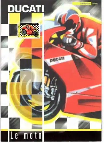 2008 Italien - Republik, Folder - Le Moto Ducati Nr. 179 mnh**