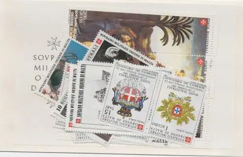 1985 Smom, komplettes Jahrgang, neue Briefmarken, 19 Werte + 1 Blatt - postfrisch**