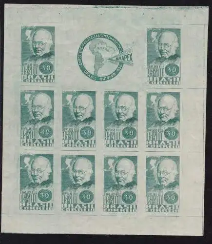 1938 BRASILIEN/BRASIL, Yvert BF Nr. 1 MLH/*