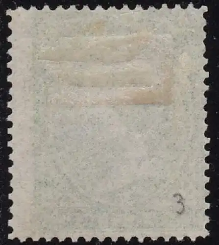 1878 FALKLAND - SG Nr. 3 6d. blau - grün (*) Neu