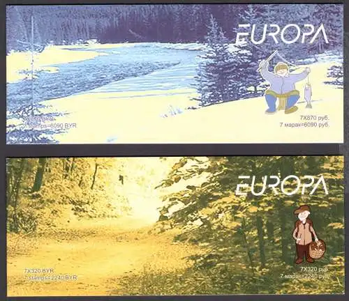 2004 EUROPA CEPT Belarus, Ferienheft postfrisch **