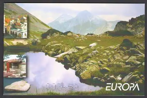 2004 EUROPA CEPT Bulgarien Ferienheft MNH **