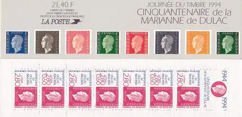 1994 FRANKREICH - Nr. 2854 Libretto MNH / **