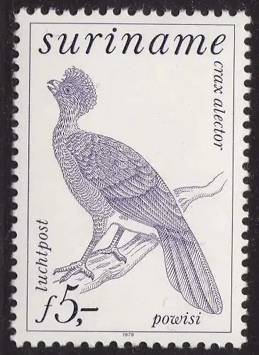 1979 SURINAME - Vögel/Vögel, Yvert PA 81 MNH/**