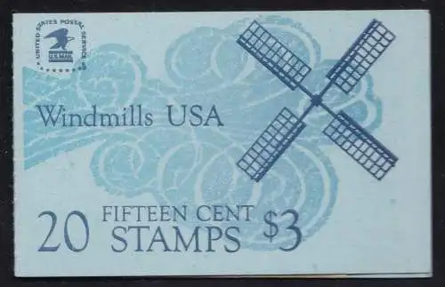 1980 USA - BOOKLET Nr. 127 $3,00 blauer Text MNH/**