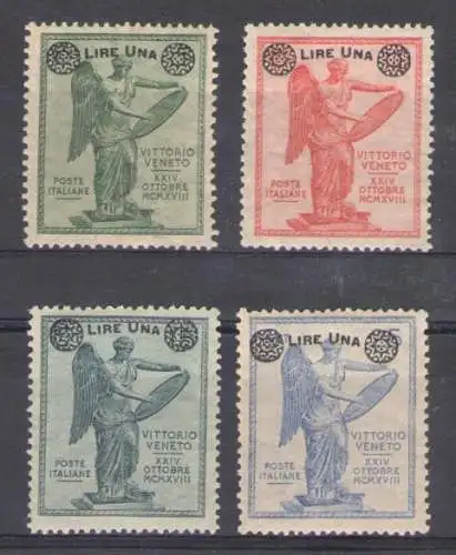 1924 Italien - Vittoria Soprastampata n. 158/161 - postfrisch **