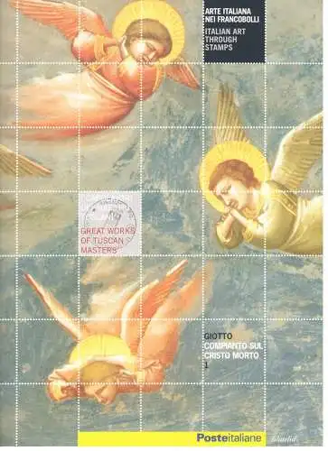 2002 Italien, Folder - Collana degli Uffizien - 10 Folder, Musei degli Uffizien MNH **